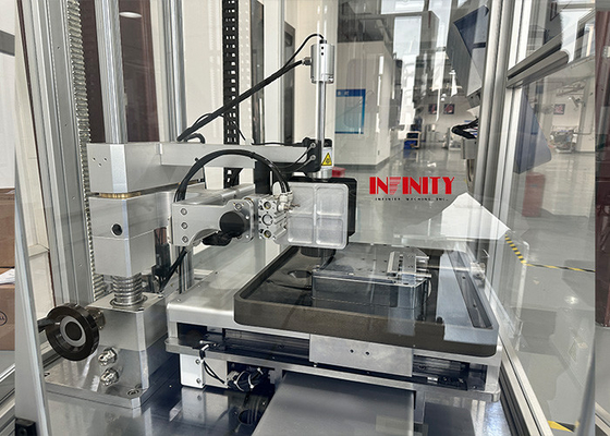 ±1mm Yükseklik Hata Çarpışma Test Makinesi AC220V 2A 50Hz Çalışma Güç kaynağı için