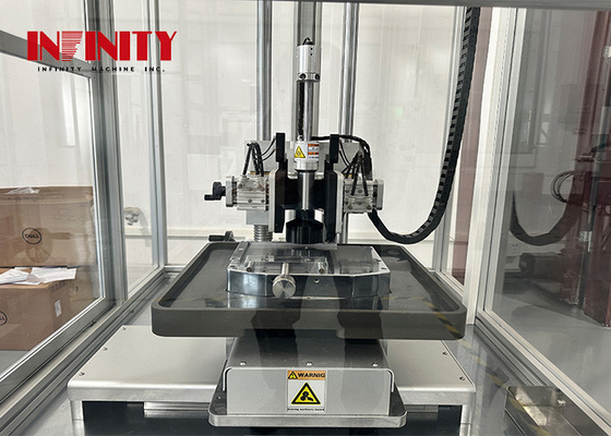 ±1mm Yükseklik Hata Çarpışma Test Makinesi AC220V 2A 50Hz Çalışma Güç kaynağı için