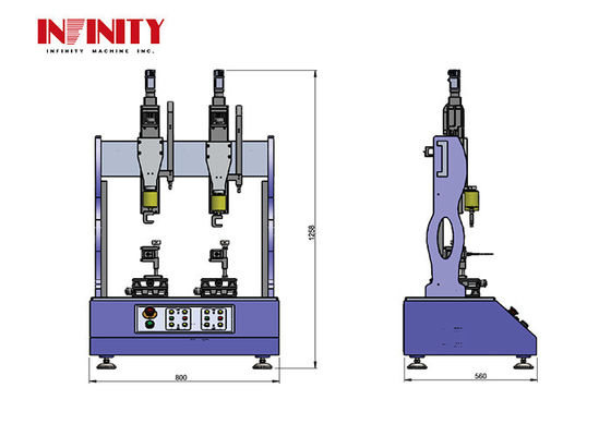 2 Slot salınım kuvveti test edici
