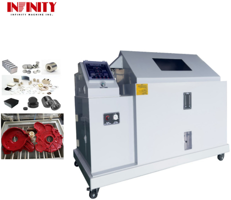 Otomotiv Parçaları Tuz Püskürtme Çevresel Test Kabini Sıcaklık Aralığı RT+5℃-70℃