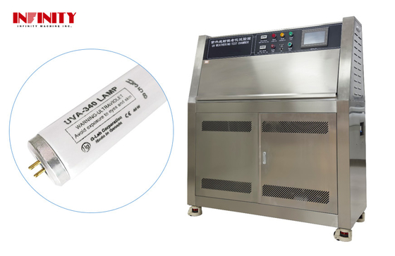 ASTM Simüle Güneş Işığı Radyasyonu UV Yaşlandırma Test Makinesi Ultraviyole İklim Test Odası