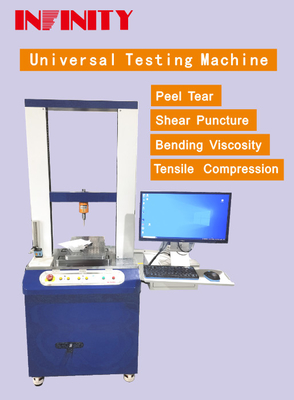 Yer tipi Elektronik bileşenler için uygun evrensel itme ve çekme test makinesi