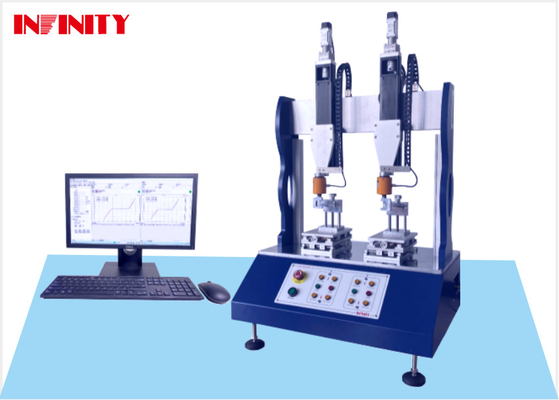 1258*800*560mm Profesyonel salınım kuvveti testi için çift istasyonlu salınım kuvveti test makinesi