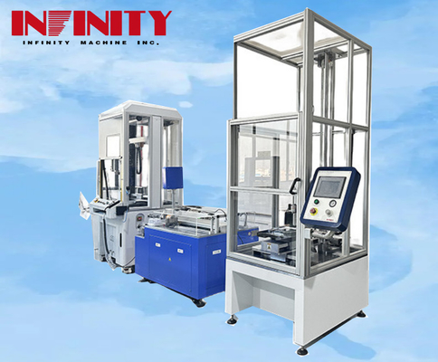 1140×1200×2700mm Y ekseni Hız aralığını ölçmek için Drop Ball-Düşük Testörü 1-100mm/s