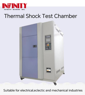 Programlanabilir sıcaklık çarpma test odası -55C 150C 30kg Taşıma ağırlığı Fransa Tecumseh kompresör