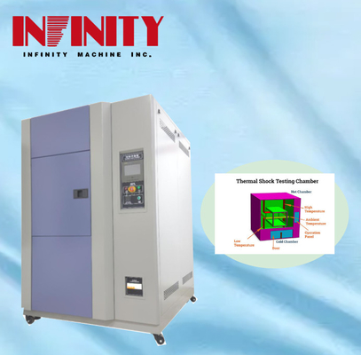 Soğutma Hızı Yüksek ve Düşük Sıcaklık Çarpışma Deneme Odası W300 * H400mm Gözlem Penceresi -55C  ± 150C Sıcaklık Aralığı