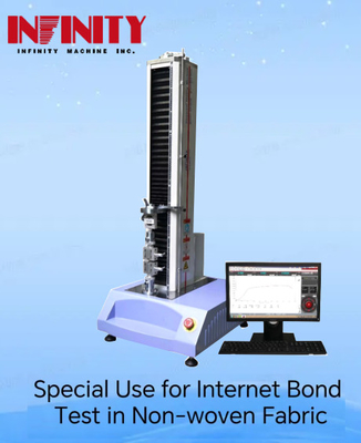 Servo kontrolü / kuvvet değeri parçalanması ve 9 dil değiştirme ile evrensel çekme basıncı testi