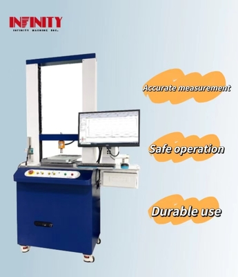 Yüksek hassasiyetli itme ve çekme test makinesi ±0.05mm yer değiştirme ölçüm doğruluğu için