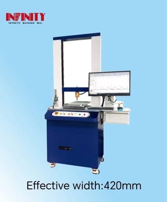 Yüksek hassasiyetli itme ve çekme test makinesi ±0.05mm yer değiştirme ölçüm doğruluğu için