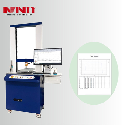 Elektronik bileşenler için düşük gürültülü itme ve çekme testi makinesi basınç testi geçirir