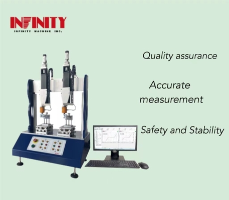 0.5KN Kapasitesi ve 150mm Test Yolculuğu ile Kesin Çift İstasyonlu Salınım Gücü Test Makinesi
