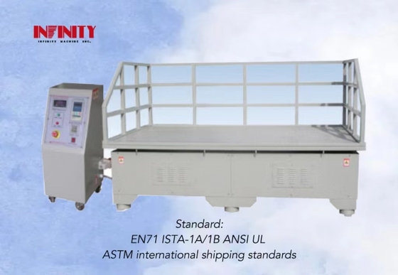 3500kg Hızlı Gönderi Simülasyonlu titreşim test makinesi hediye için 2600x1600x2150mm Boyut Hediye Uygulama