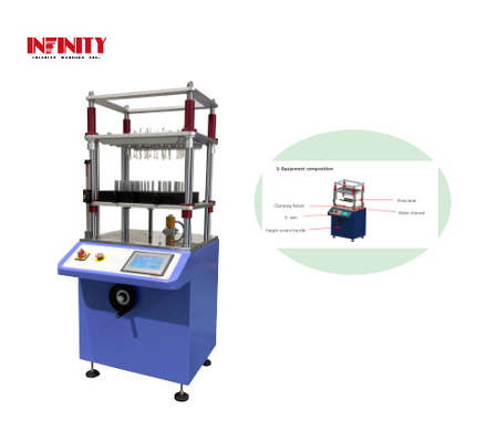 12 Ana Test Şablonu 460x320mm Ölçüm Alanı için Sürekli Yüksek Hızlı Düğme Test Makinesi