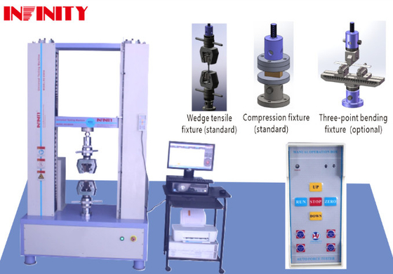 Yüksek hassasiyetli patlama ile metal folyo servo kontrollü evrensel germe test makinesi - Kanıt yük hücresi