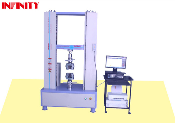 50 HZ Güç kaynağı Servo Kontrollü Çekiş Test Makinesi Yüksek hassasiyetli El Noktası Toplama