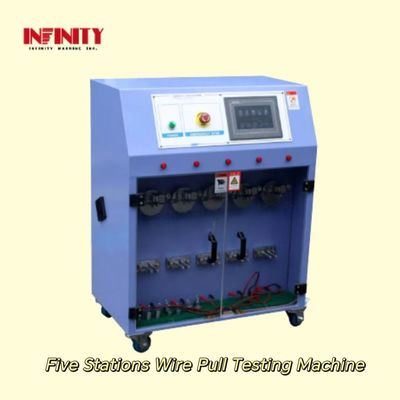 Beş İstasyonlu Tel Salınım Bükülme Direnci Test Makinesi (0~±180° Test Açılı)