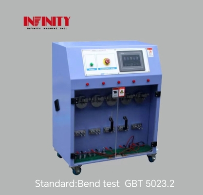 AC220V 50Hz 10A Motor hızlandırma ve yavaşlama süresi için beş istasyonlu tel çekme test makinesi 45ms