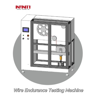 Basit program düzenleme ve süreklilik algılama fonksiyonu ile 1000Kg Sensör Aralık Tel Dayanıklılık Test Makinesi