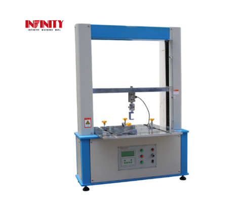 Malzeme için Kauçuk Tensile Test Makinesi Evrensel Test 25 ~ 500 mm Per Min AC Servo Motor