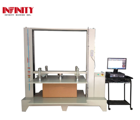 Paket sıkıştırma dayanıklılığı test makinesi sıkıştırma yığma testi için