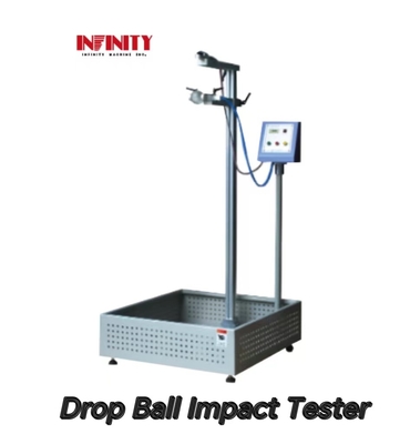 400 X 450 X 2200mm Akrilik Top Ağırlığı 150g Dayanıklılık Testi için Düşük Topu Etki Testçisi