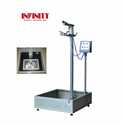 AC220V 50Hz 3A Drop Ball Impact Tester RS-8220A özelleştirilebilir akrilik top ağırlığı ile