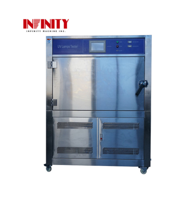 ASTM D4329 100L UV lamba hızlandırılmış yaşlanma test makinesi RT+10°C ∼70°C 90%RH ∼98%RH