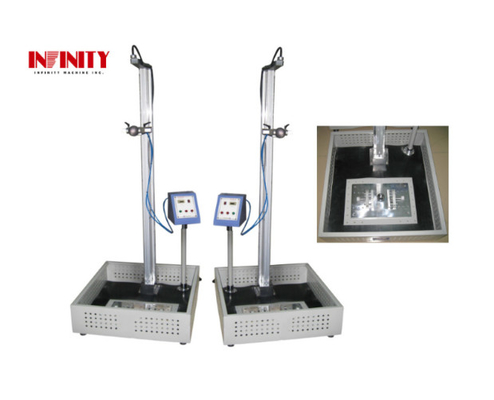 Maksimum test yüksekliği 2000 mm ile kesin sonuçlar için dijital ekran düşme test makinesi
