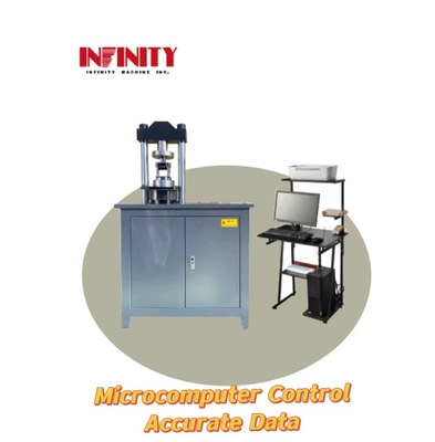 Gerçek Zamanlı Test İzleme Mikro Elektro Hidrolik Servo Sıkıştırma Test Makinesi