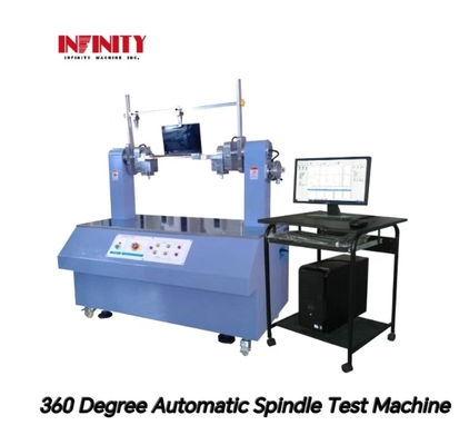 Düzgün 360 derece otomatik spindle test makinesi torsiyon zayıflatma ve test raporları ile
