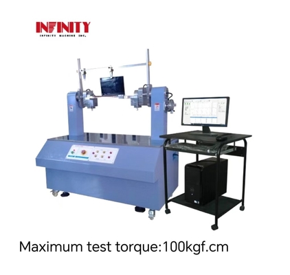 Düzgün 360 derece otomatik spindle test makinesi torsiyon zayıflatma ve test raporları ile