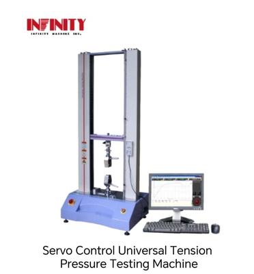 Deniz / köpük Servo Kontrol Evrensel Gerginlik Basınç Deneme Makinesi 0.01-500mm/min deneme hızı ile