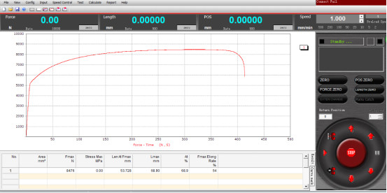 Evrensel Çekme Test Cihazı UTM Kuvvet Kapasitesi 50KN 100KN Evrensel Test Mukavemeti
