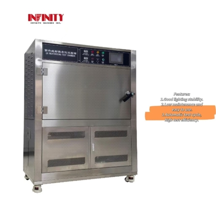 UV Hızlandırılmış Yaşlandırma İklim Test Odası Ultraviyole Sıcaklık Yoğuşma Test Makinesi