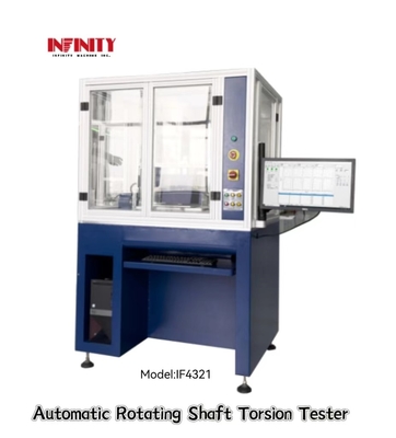 Torsiyon ve ömür testi için 5Nm Otomatik Döner Çaplı Torsiyon Test Makinesi