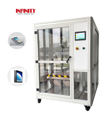 Elektronik ürünler için dokunmatik ekran kontrolü düşme testi makinesi