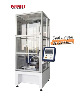 Üç Eksenli Otomatik Düşük Top Çarpışma Test Makinesi Test Yüksekliği 50-1200mm