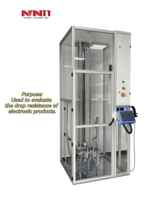 Mobil Cihaz Yönlü Düşme Test Makinesi Serbest Düşüş Test Cihazı IEC 60068-2-31 IEC 60068-2-32