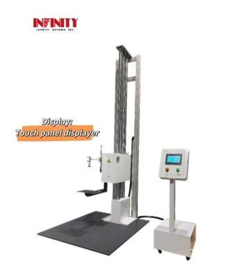 Tek Kanat Karton Paket Düşük Test Makinesi 50kg Yük Düşük Düşük Etki Testçisi