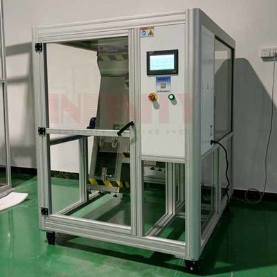 Dokunmatik Panel Kontrollü Yuvarlanma Düşürme Test Makinesi IEC 60068-2-3 IEC 60068-2-32 Standardı