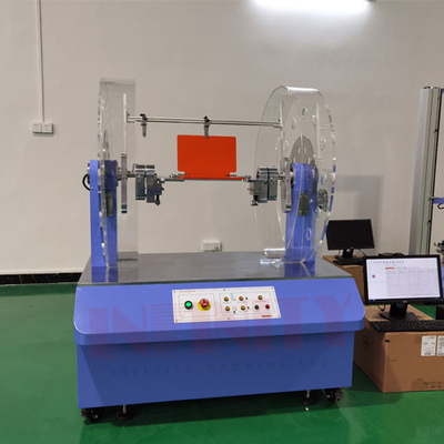 360 derece tam otomatik akım test makinesi 50kgf 100kgf Açık / Kapalı dizüstü bilgisayar dizüstü bilgisayar LCD Pivot Test Makinesi Laboratuvar için