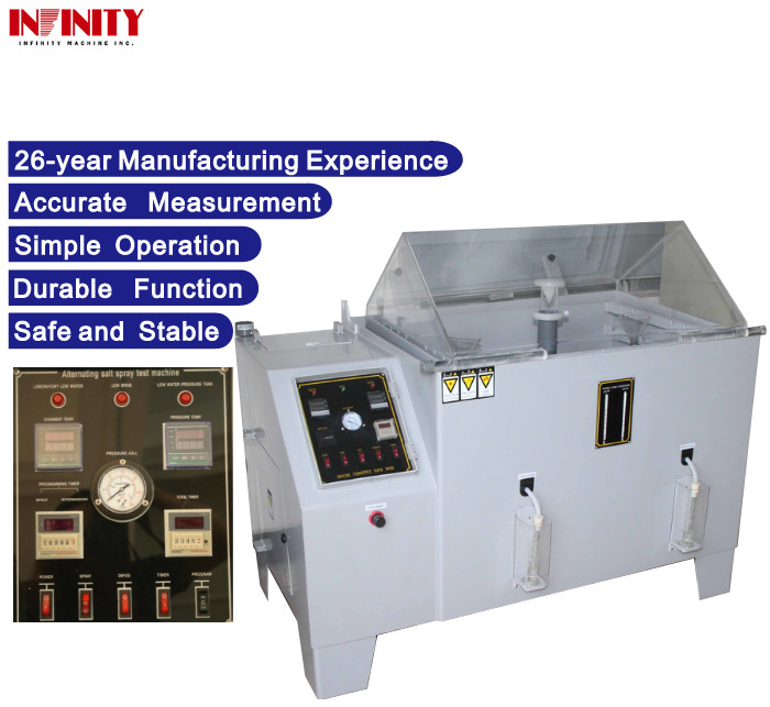Elektrikçi ve Otomobil Tuz Sis püskürtmesi korozyon test odası IE 44 Serisi RT+5°C~60°C