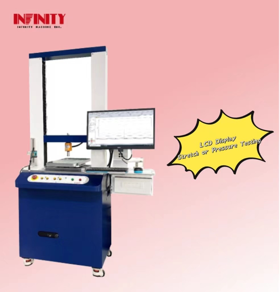 Elektronik bileşenler için düşük gürültülü itme ve çekme testi makinesi basınç testi geçirir