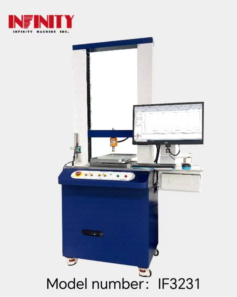 AC220V 5A 50Hz Test Hızı 0-1000mm/min için itme ve çekme test makinesi