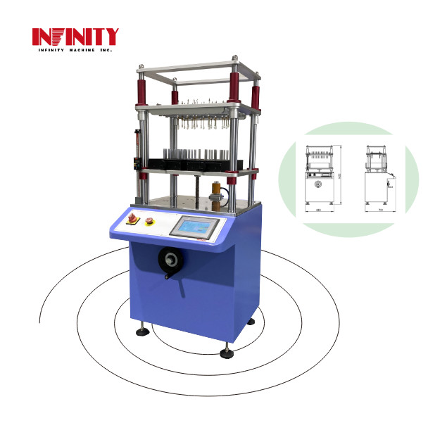 Küçük Elektronik Ürünler için Yüksek Hızlı Klavye Düğmesi Yorgunluk Süresi Test Makinesi