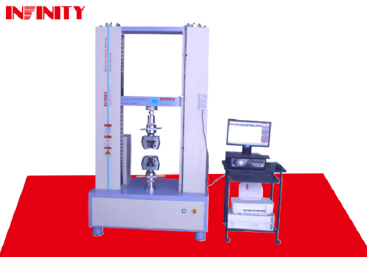 Yüksek hassasiyetli evrensel germe test makinesi top vida iletim çubuğu yapıştırıcı bant servolu kontrol
