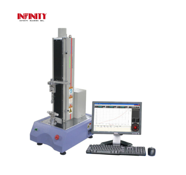 Yapışkan bant için yüksek performanslı elektronik evrensel test makinesi AC220 V 5A 450mm 650mm Seçenek