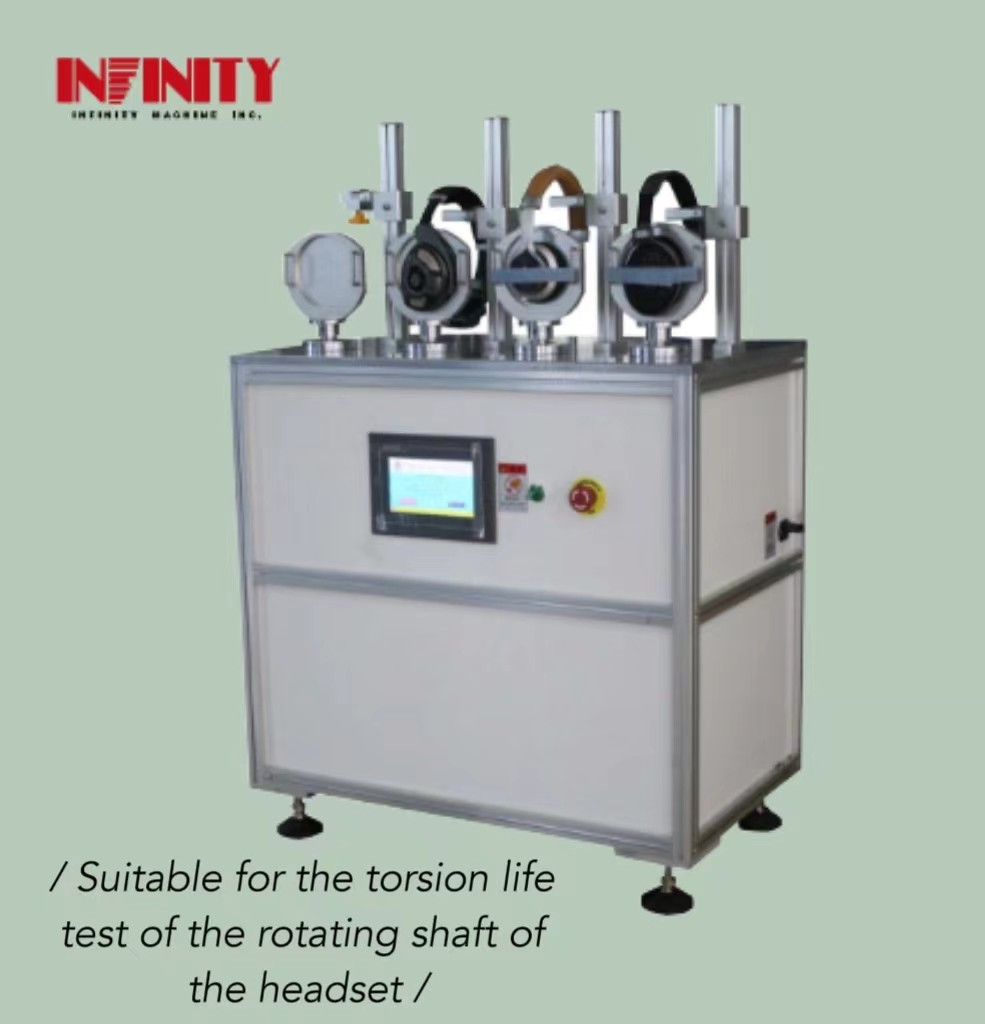 Kulaklık Torsion Yaşam Test Makinesi IZ1011 ile Döner Çapa Performansı tespit etmek için kulaklık kaldırın
