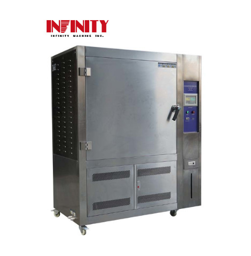 Güneş UV Yaşlanma Çevre Test Odaları UV Lamba Hızlandırılmış Hava Durumu RT+10°C~70°C 90% RH ~98% RH AC220V 50Hz 3KW