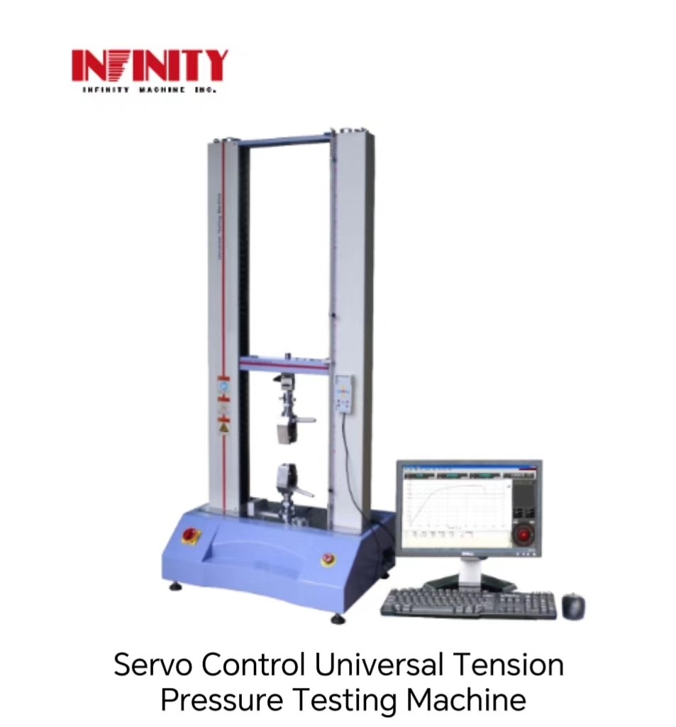 Deniz / köpük Servo Kontrol Evrensel Gerginlik Basınç Deneme Makinesi 0.01-500mm/min deneme hızı ile